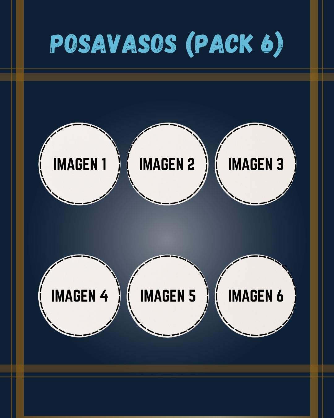 Posavasos (Pack 6)