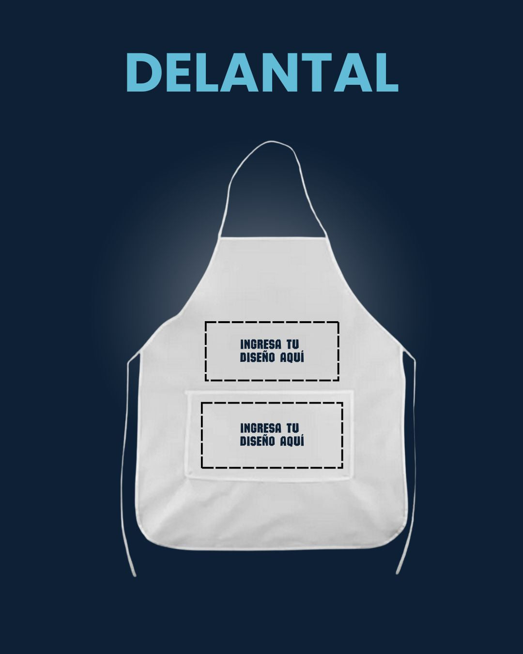 Delantal pechera