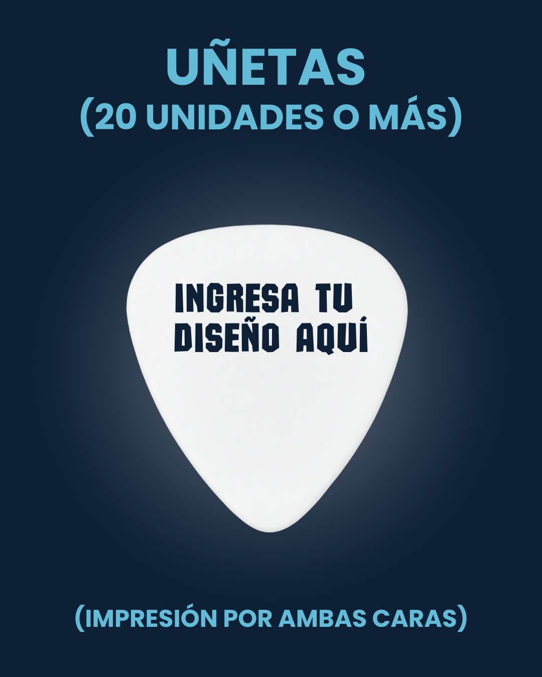 Uñetas (20 unidades o más)