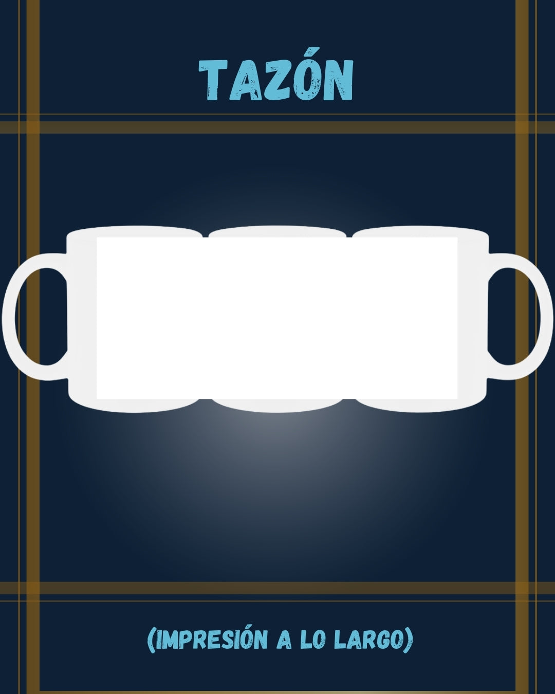 Tazones (impresion a lo largo)