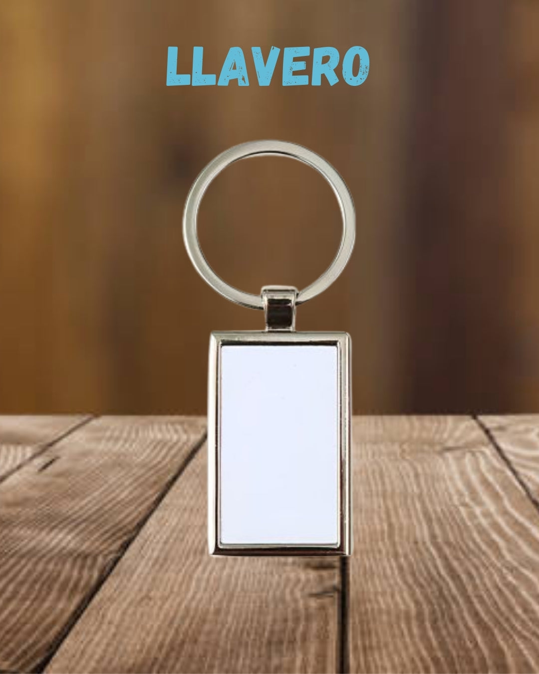 Llavero metálico