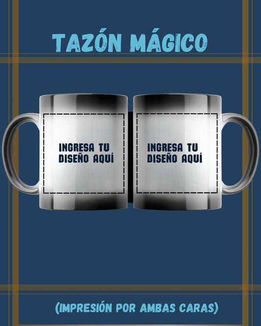 Tazón mágico (impresión ambas caras)