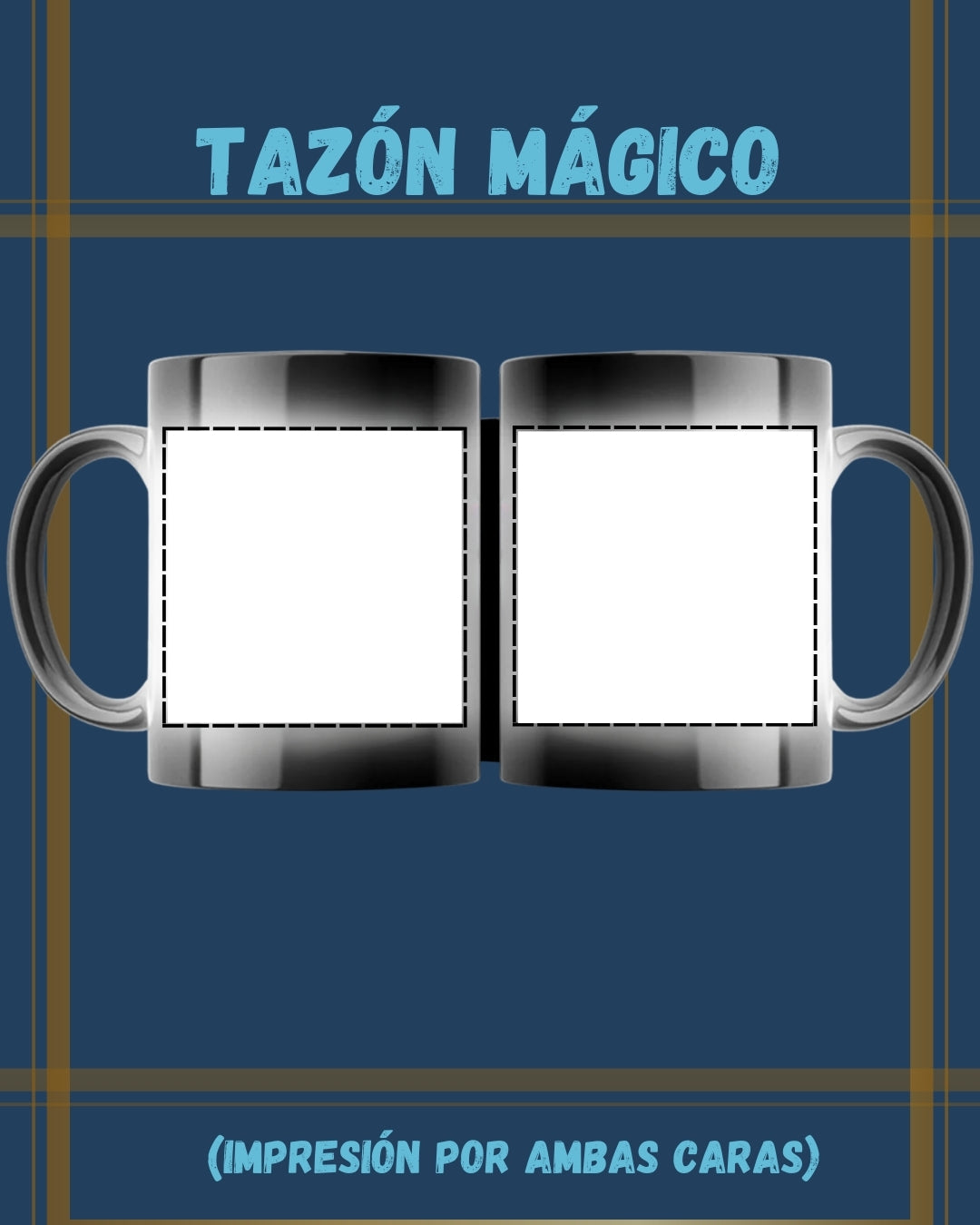 Tazón mágico (impresión ambas caras)