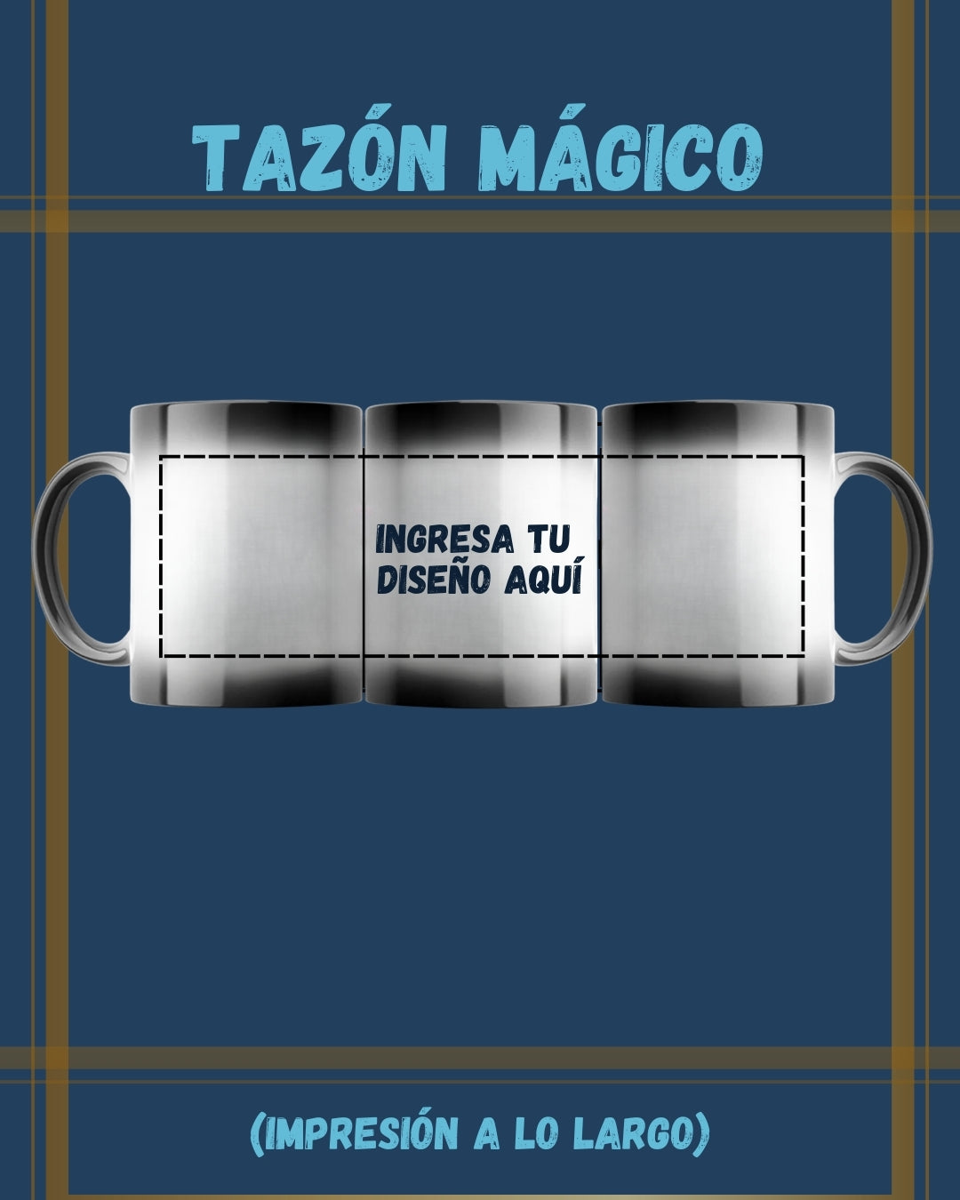 Tazón mágico (impresión a lo largo)