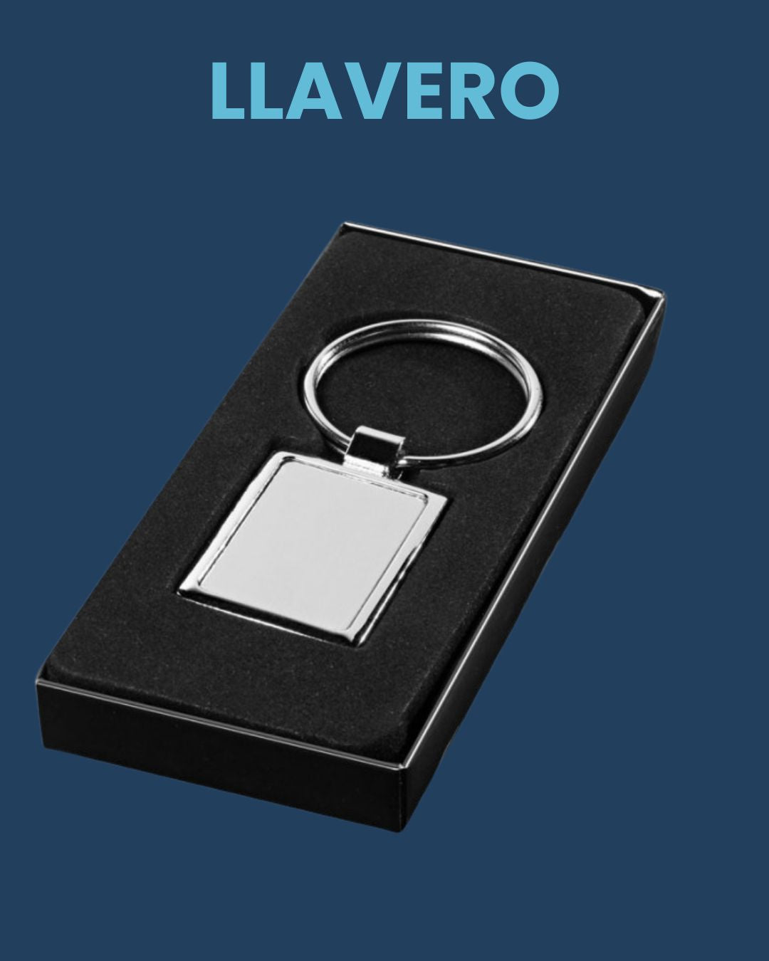 Llavero metálico