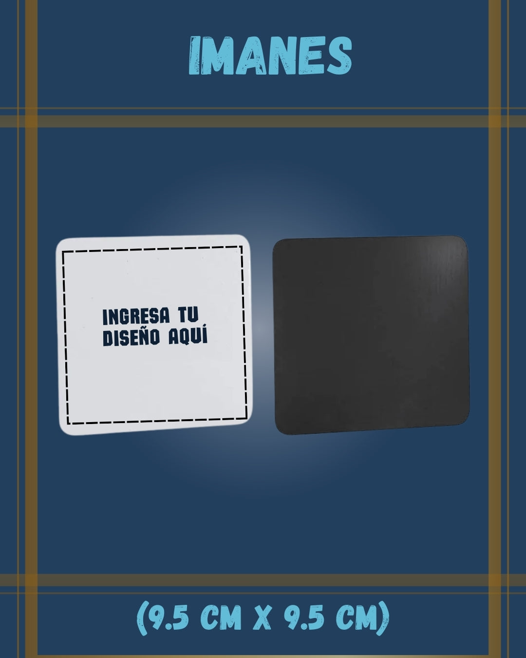 Imanes Cuadrados